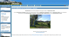 Desktop Screenshot of bischofsmais.com