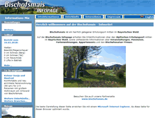 Tablet Screenshot of bischofsmais.com